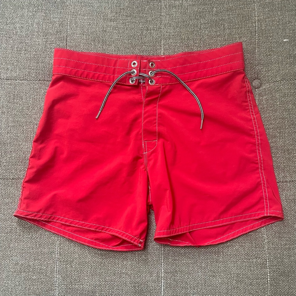 Birdwell 807 BOARD SHORTS - RED